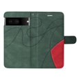 thumbnail image 3 of Wallet Case for Google Pixel 7 with Card Slots Cash Holder Magnetic Clasp Flip Folio Cover, Premium Luxury PU Leather Kickstand Soft Silicone Shockproof Protective Case, Green, 3 of 8