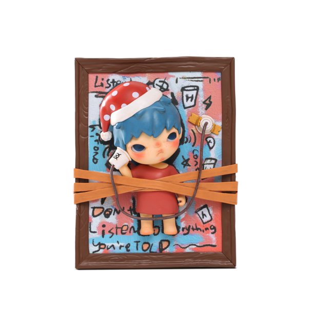 POP MART-figura de Hirono de flujo interior, accesorio para escuchar y ver