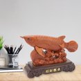 thumbnail image 4 of Adorno Feng Shui Chino, Adornos De Pez Dragón De La Suerte Decorativos Exquisitos Para El Hogar ANGGREK Descripción de la referencia, 4 of 5