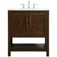 thumbnail image 5 of 30 inch Single Bathroom Vanity in Espresso, 5 of 15