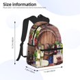 thumbnail image 2 of Balery Bottle Glass Red Wine Mochila para Mujeres y Hombres, Mochila Ligera Casual para Viajes, Mochila Clásica Básica para la Universidad, 2 of 6