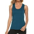 thumbnail image 2 of fatyb Women's Workout Tank Tops Open Back Running Shirts Activewear Sleeveless Gym Yoga Athletic Tops, 2 of 7