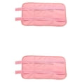 thumbnail image 2 of Vogacara Mantener la salud corporal Kit de envoltura de paquete de aceite de ricino reutilizable Kit de paquete de aceite de ricino orgánico rosa Con riñonera 2Conjunto, 2 of 6