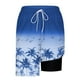 thumbnail image 4 of Pantalones Cortos Casuales para Hombre Imprimir con Bolsillos Pantalones de Playa de Cintura Elástica, Pantalones Cortos de Cintura Elástica para Hombre, 4 of 6
