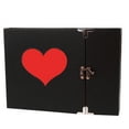 thumbnail image 1 of Coofit Photo Scrapbook Creative Decorative Heart Shaped Photo Album DIY Scrapbook, 1 of 10