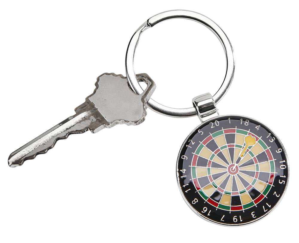 Key Ring Vintage AT&T Bell System Sphere Compass Keychain Round 