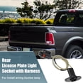 thumbnail image 3 of 2 Piezas Arnés Enchufe Matrícula Placa Luz Cableado Unique Bargains 5179988AB, 3 of 7