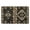 Modèle de Diamant (96), variante sur Tapis Coureur Boho 20x32 Pouces pour Salle de Bain - Profitez de la Douceur et de l'Absorption dans Votre Salle de Bain, Chambre, Cuisine, Couloir - Tapis Noir Géométrique Moderne Idéal pour la Déco Western Farmhouse