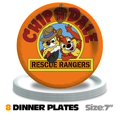 thumbnail image 6 of Chip and Dale Rescue Rangers Plates Birthday Supplies Decorations Decor Backdrop Banner Cake Topper Fans, 6 of 6