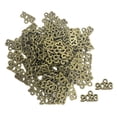 thumbnail image 4 of 100 Uds. de dijes colgantes de Metal para manualidades, fabricación de joyas antiguas, colgante de número para pendientes, gargantilla, fiestas, Día Bronce antiguo mayimx Encantos colgantes, 4 of 9