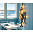 thumbnail image 7 of Lighted Wooden Fish & Starfish Wall Decor – Beachy Wall Decor with Warm LEDs, Coastal Nautical Hanging Decor for Bathroom, Porch & Beach House，With lights(Fish), 7 of 7