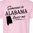 thumbnail image 4 of Inktastic Someone in Alabama Loves Me T-Shirt, 4 of 5