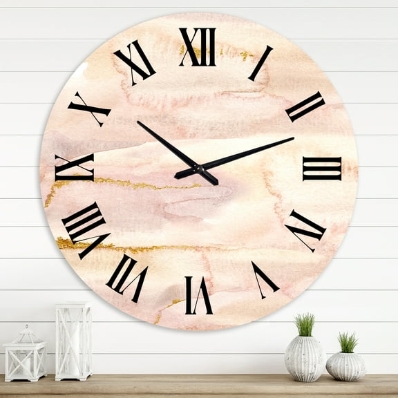 Designart 1 in Quartz Modern/Contemporary Wall Clock