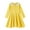Yellow, variant on Winter Toddler Girl Clothes Summer Print Ruffle Long Sleeve Dress (Navy,7-8 Years)