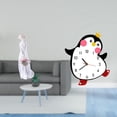 thumbnail image 2 of Figura de escritorio,Estatua de niña linda de escritorio,adorno nórdico moderno,Figura de niña para oficina,porche,dormitorio y sala de estar.,Reloj de pared,Reloj de pared silencioso y, 2 of 8