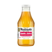 Martinelli's Gold Medal 100% Apple Juice, Multi-Serve Glass Bottle, 1 Liter