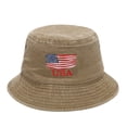 thumbnail image 2 of Uqiangy Mens Hats Womens Hat Mens Sun Hat Mens Bucket Hat Hats for Women Fishing Hat Womens Bucket Hat Khaki M, 2 of 8