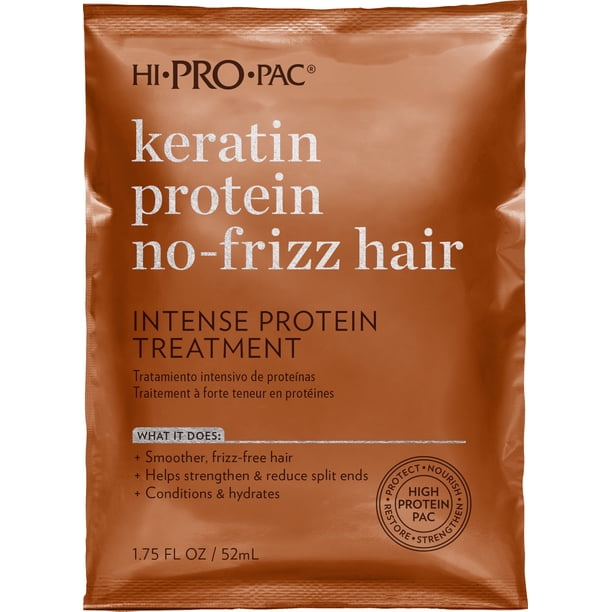 Hi-Pro-Pac Intense Keratin Protein No-Frizz Hair Treatment, 1.75 fl oz ...