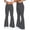 Style3-Dark Gray pants for women, variant on Maqroz Butt Lifting Leggings for Women Plus Size Elastic High Waisted Flare Yoga Pants Tummy Control Solid Color Loose Fit Wide Leg Yoga Gym Workout Pants Dark Gray XXL