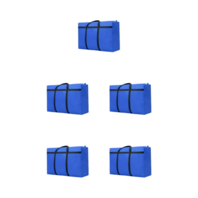 Redempat Moving Bag With Tear-resistant Non-shedding And Non-breaking Traveling blue-40L 5Set