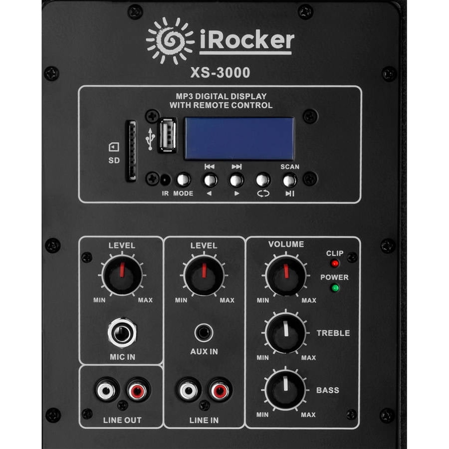 NEW Britelite irocker XS3000 Multi Function Powered Bluetooth Loud