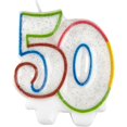 thumbnail image 1 of Amscan - Vela 50 Cumpleaños (Multicolor), 1 of 2