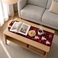 thumbnail image 4 of Trovenix Christmas Decorative Table Runner Long Strip Table Scarf For Dining Table Mantel Holiday Party Layout Winter Home Decor, 4 of 6