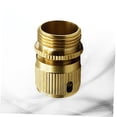 thumbnail image 4 of unbranded Conector De Manguera Dorado Para Jardín Con Junta Estándar Europeo Y, 4 of 8