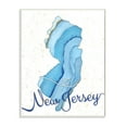 thumbnail image 2 of Stupell Industries New Jersey Agate Blue US State Design Wall Plaque by Ziwei Li, 2 of 5