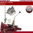 thumbnail image 1 of American Shifter  AOD Shifter Kit Chrome 10 in. E Brake Trim Kit for EEFDE, 1 of 1