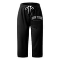 thumbnail image 3 of Pantalon de Sport Taille Mi-Haute Décontracté Confortable pour Femmes, 3 of 3