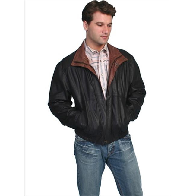 Charcoal S/M/L/XL/XXL Scully Women's Leather Racing Stripe Jacket 