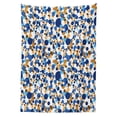 thumbnail image 3 of Ambesonne Abstract Tablecloth Rectangular Table Cover, Bubble Retro, 60"x84", Sky Blue Cinnamon, 3 of 4