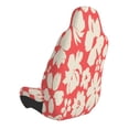 thumbnail image 4 of Lsque Beige Flowers Pattern Car Seat Covers for Front Seats , Waterproof Seat Covers for Cars, Sporty Front Seat Covers,Car Seat Cover Protector Front Seats, 4 of 5