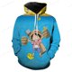 thumbnail image 1 of Sudadera con capucha 3d de una pieza para niños, gran oferta, sudadera Harajuku de animación clásica a la moda, sudadera informal de marca de una pieza para niños, Top100 zhangyuxiang CONDUJO, 1 of 2