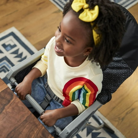 Cosco Kids Simple Fold High Chair, Noir Dot