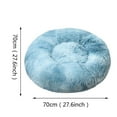 thumbnail image 2 of Agiferg Coussin de Couchage d'Hiver Rond Épaissi et Chaud pour Petits Animaux, 2 of 2