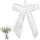 thumbnail image 1 of 100 Car Bows For Wedding With S,tulle And Satin Ribbon, 1 of 5