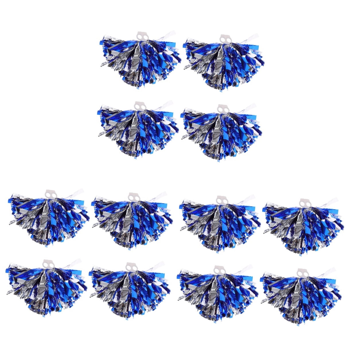 WORGEOUS 12 pcs  Cheerleading Pom Poms Cheerleader Pom Poms Finger Ring Type Cheer Pom Poms