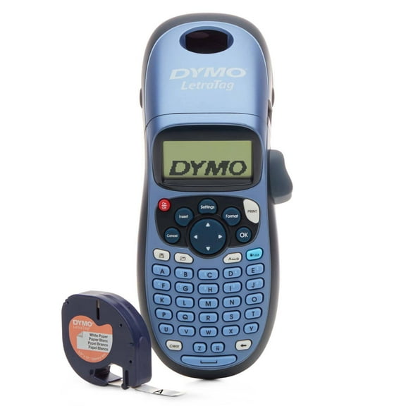 DYMO Label Maker | LetraTag 100H Handheld Label Maker, Easy-to-Use, 13 Character LCD Screen, Great for Home & Office Organization