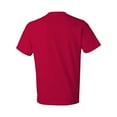 thumbnail image 3 of Gildan Men's Short Sleeve Crew T-Shirt Size 3XL | Softstyle Lightweight 100% Ring-Spun Cotton Tee, True Red Shirt Pack of 6, 3 of 5