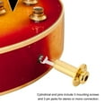 thumbnail image 4 of Acoustic Guitar Mono Endpin Output Jack, 6.35mm Brass Alloy High Sensitivity Strap Button Jack Socket, 4 of 7