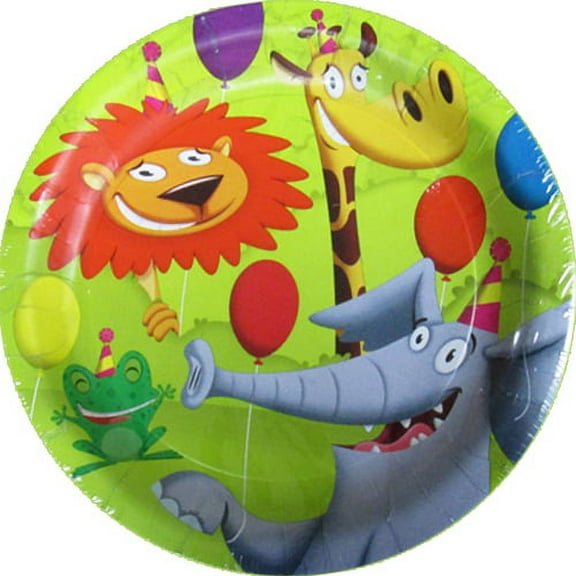 Jungle Frolic Large Paper Plates (8ct)
