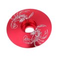 thumbnail image 1 of Cubierta de vástago Sunnimix Escorpión Rojo aleación de aluminio 1 1/8', 1 of 8