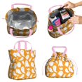 thumbnail image 2 of Kawaii Halloween Ghosts Pattern Drawstring Lunch Bag Women - Drawstring Lunch Bag Insulated for Work Office - Stain-Resistant Large Lunchbags for Women with Multi-Pockets, 2 of 6
