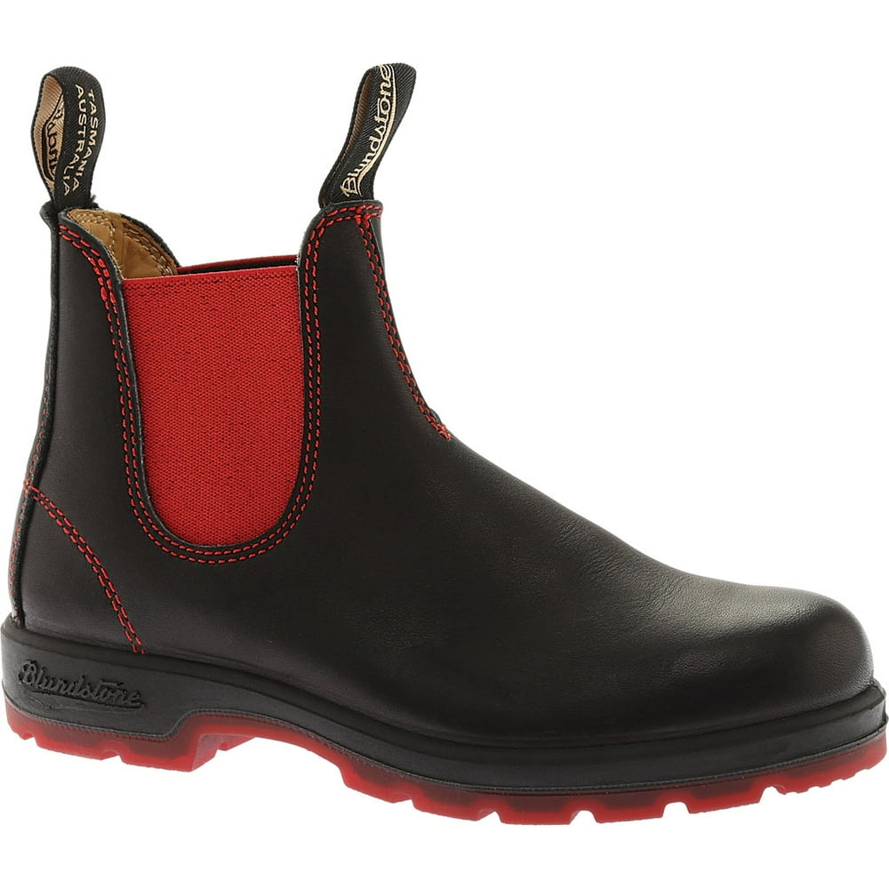 blundstone with red elastic