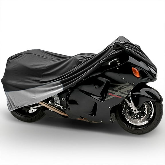 NEH Superior Travel Dust Motorcycle Sport Bike Cover Fits Up To Length 90" All Sport Bikes And Small To Medium Cruiser Bikes Compatible with Yamaha Honda Suzuki Kawasaki Ducati Triumph Motorcross