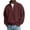 Wine, variant on Chiccall Mens Casual Quarter Zip Sweatshirts Loose Fit Vintage Textured Knit Mock Neck Sweatshirt Pullover Fashion Outerwear