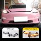 thumbnail image 4 of Luces de circulación diurna LED de 12 V, luz diurna, luz antiniebla, señal de giro, DRL para automóvil Tesla Model 3 Model Y 2017 2018 2019 2020 2021 2022, 4 of 5