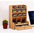 thumbnail image 1 of Boîte de rangement de bureau Mobiliario multifunción papelería porte-stylo en bois soporte masivo de rangement pour Table, Organización Ormromra QH-215, 1 of 8